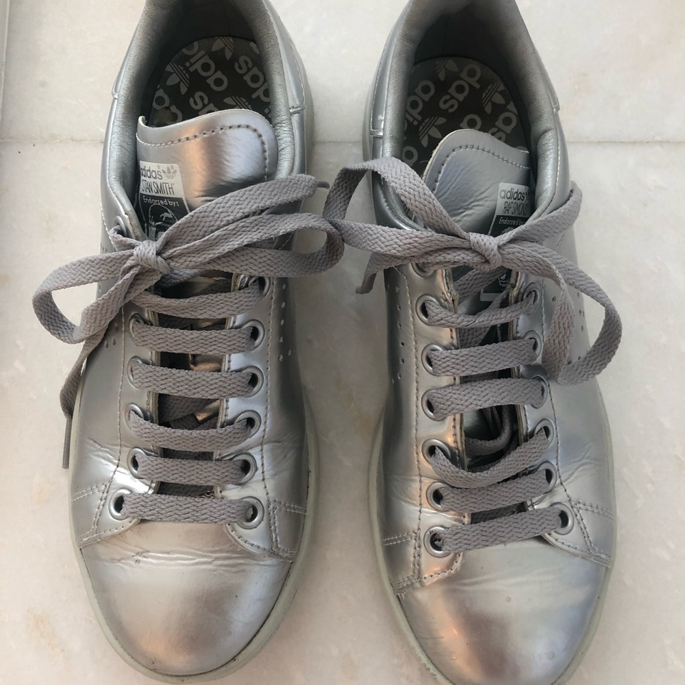 Adidas Raf Simmons silver